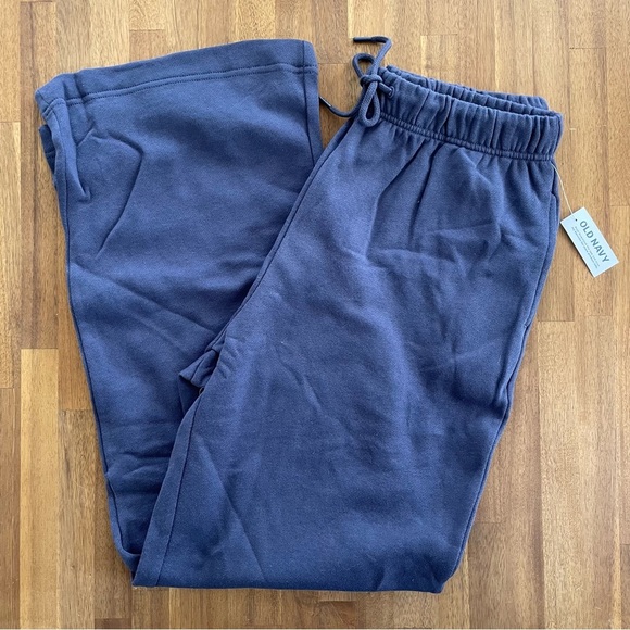 Old Navy Extra High-Waisted Vintage Straight Lounge Sweatpants - NWT! - Picture 3 of 3